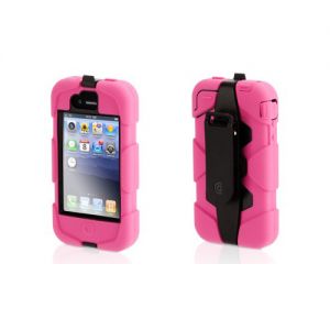 Чехол Griffin Survivor Pink/Black for iPhone 4/4S (GB02476)